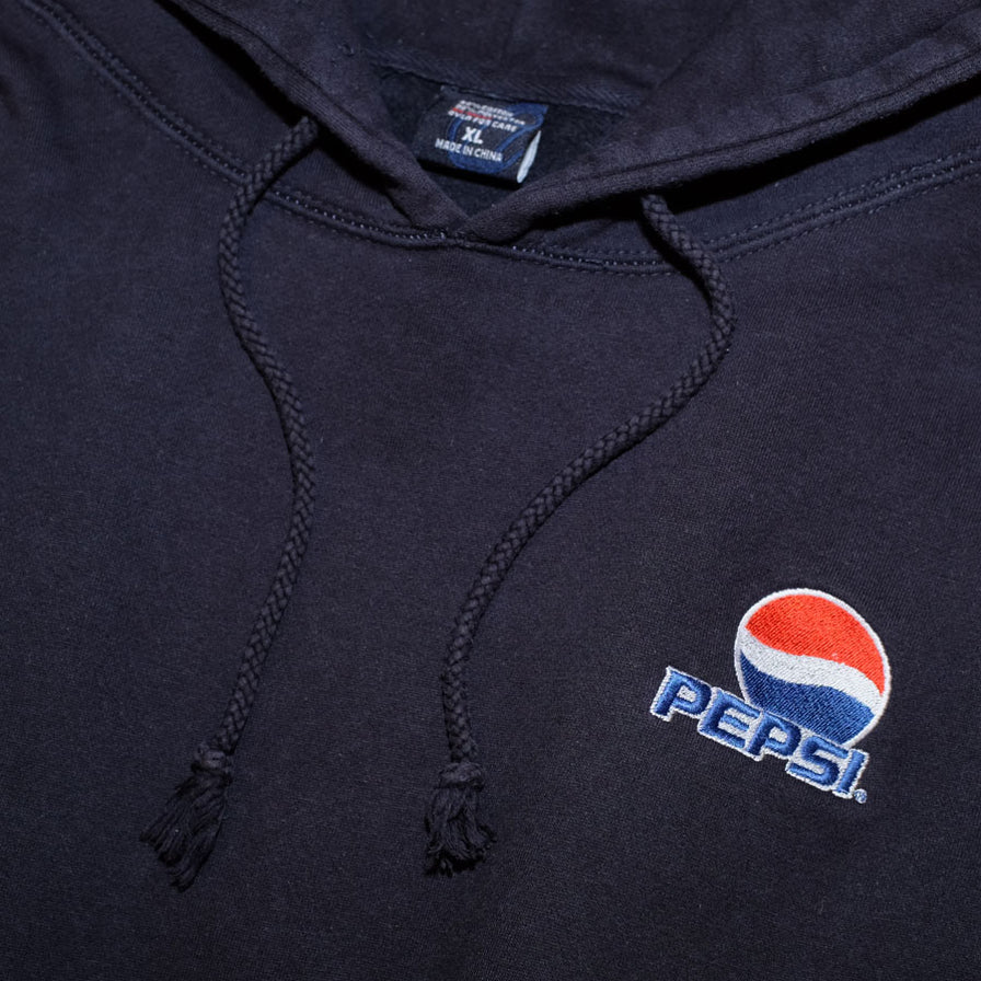 Vintage Pepsi Hoody XLarge - Double Double Vintage