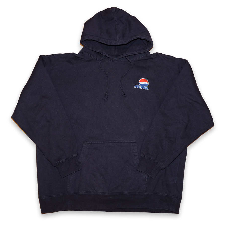 Vintage Pepsi Hoody XLarge - Double Double Vintage