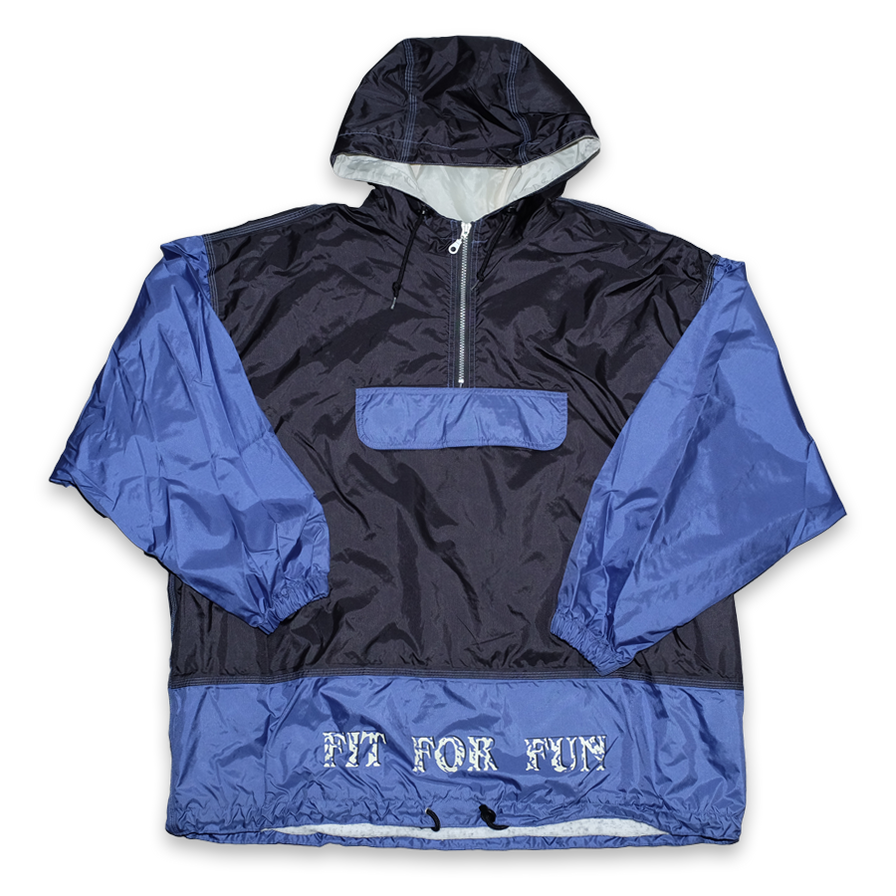 Vintage Q-Zip Windbreaker Large - Double Double Vintage