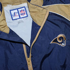 Vintage St. Louis Rams Track Jacket XLarge - Double Double Vintage