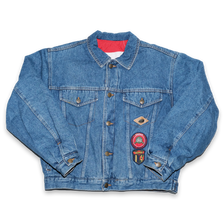Vintage Padded Denim Jacket Small