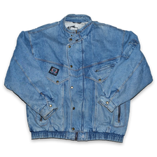 Vintage Denim Padded Jacket XLarge - Double Double Vintage