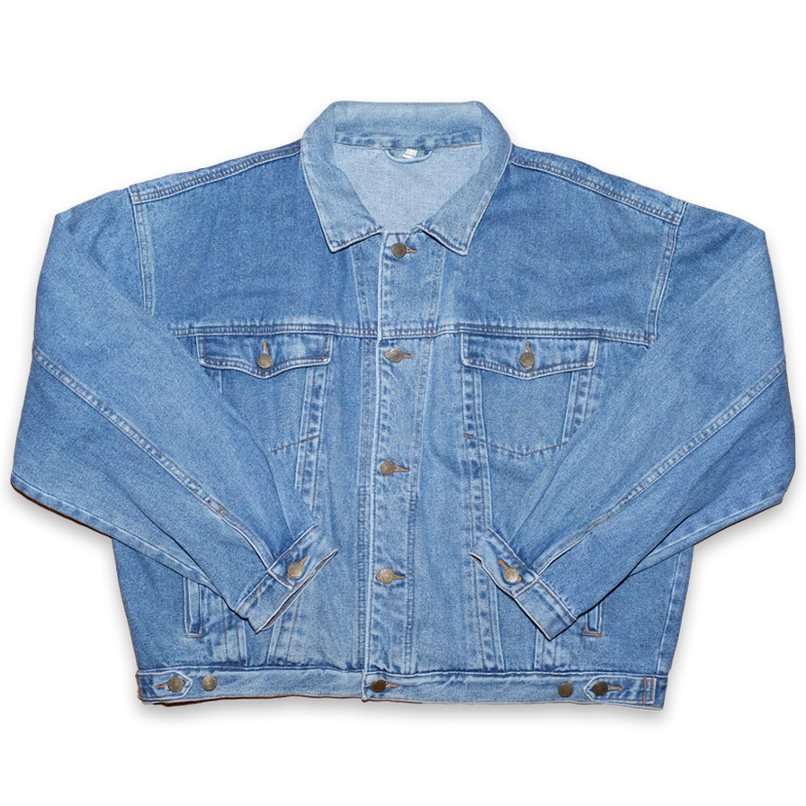 Vintage Denim Jacket Large - Double Double Vintage