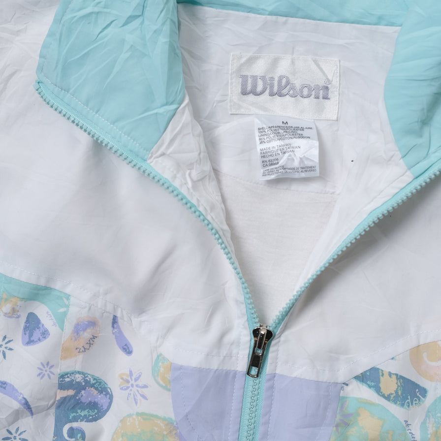 Vintage Wilson Women's Track Jacket Medium