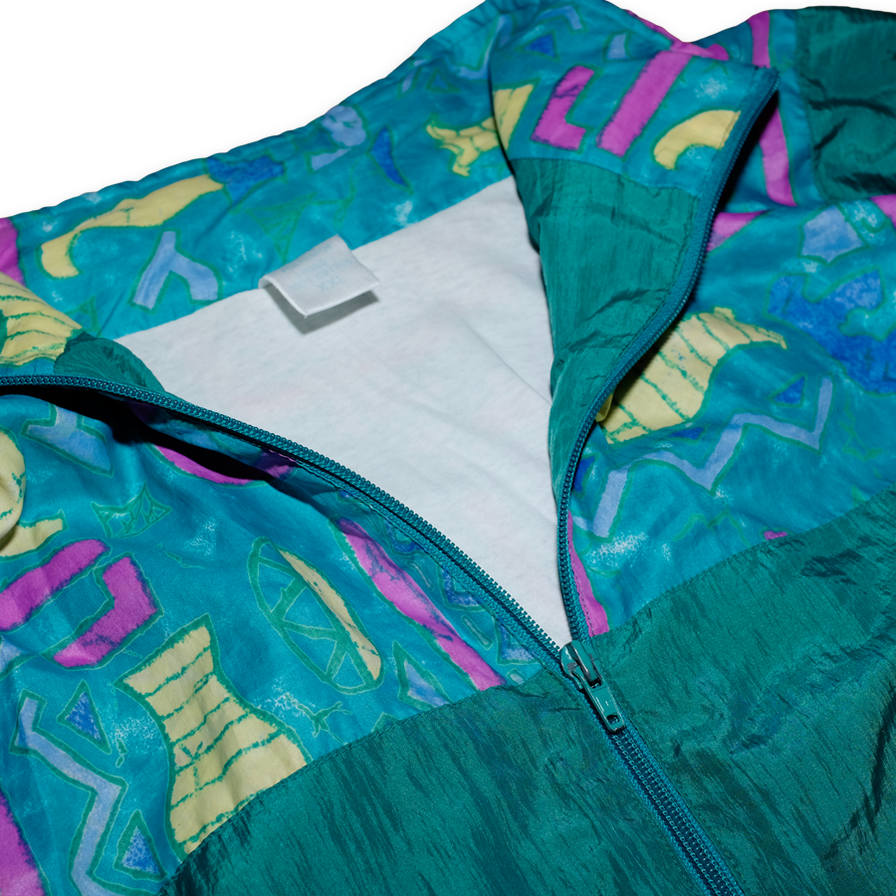 Vintage Windbreaker Jacket XLarge - Double Double Vintage