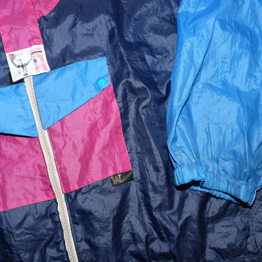 Vintage Hooded Windbreaker Large / XLarge - Double Double Vintage