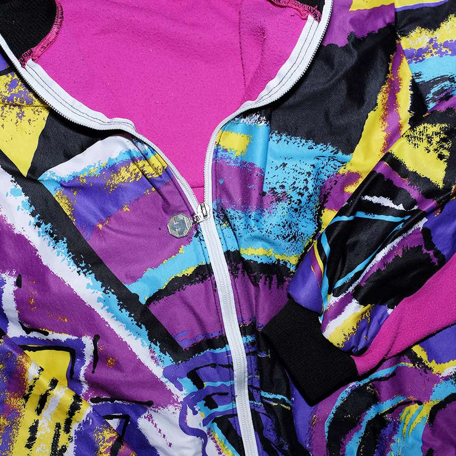Vintage Pattern Track Jacket Medium / Large