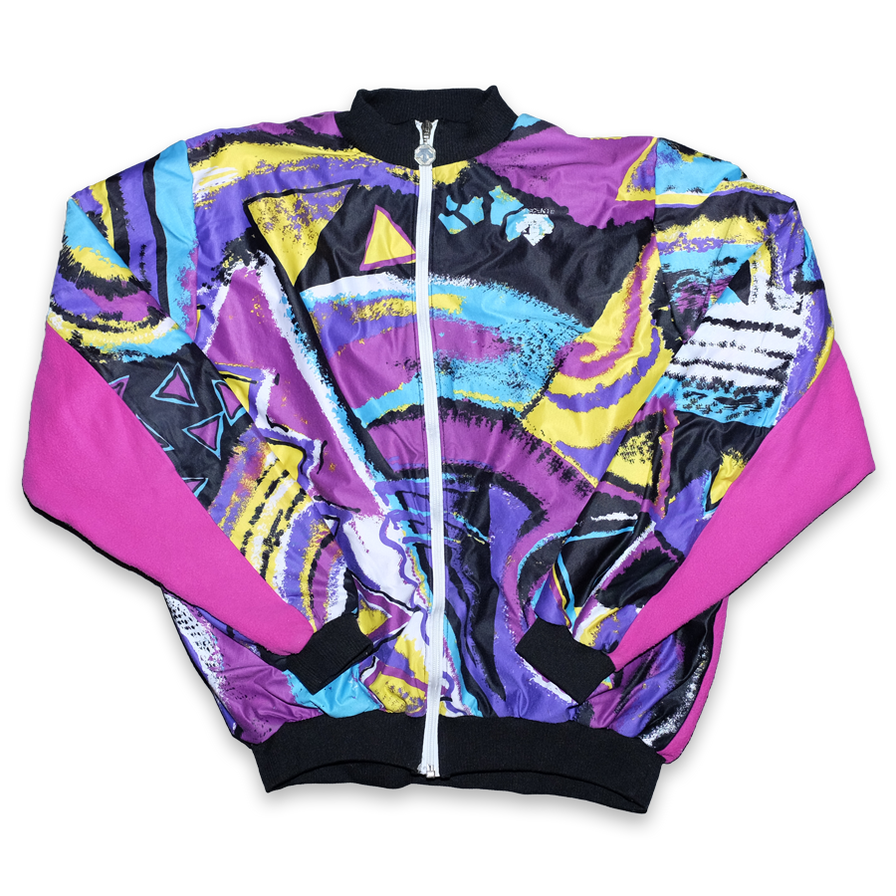 Vintage Pattern Track Jacket Medium / Large