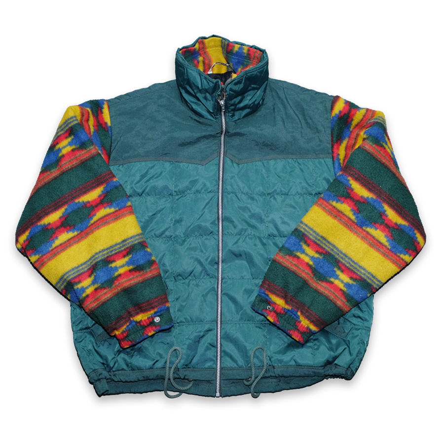 Vintage Fleece Padded Jacket Large / XLarge - Double Double Vintage
