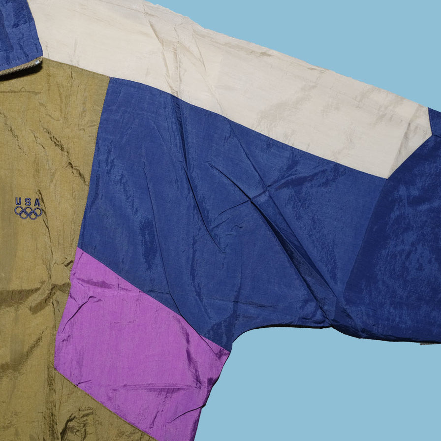 Vintage USA Olympics Track Jacket Large / XLarge - Double Double Vintage