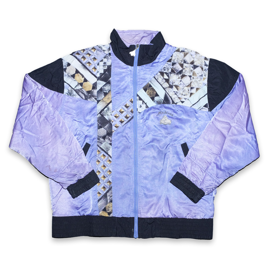 Vintage Pattern Track Jacket Large