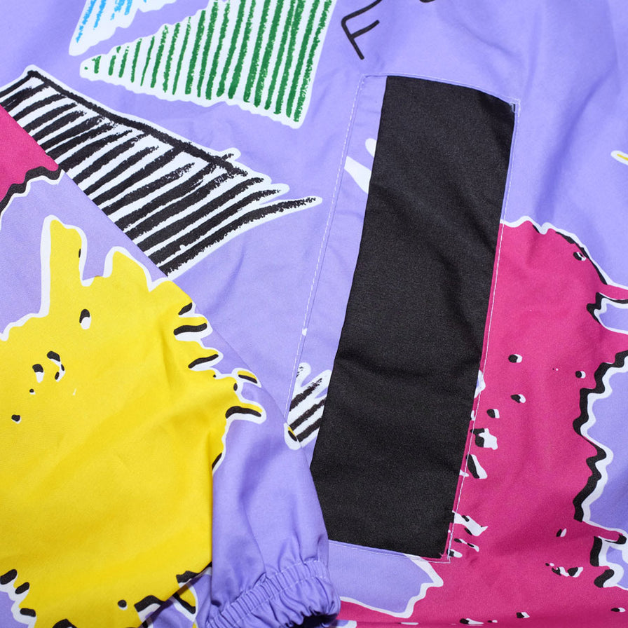 Vintage Pattern Windbreaker Large / XLarge - Double Double Vintage