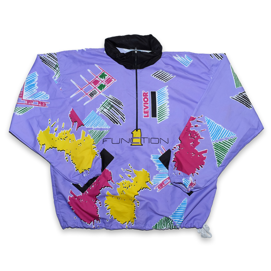 Vintage Pattern Windbreaker Large / XLarge - Double Double Vintage