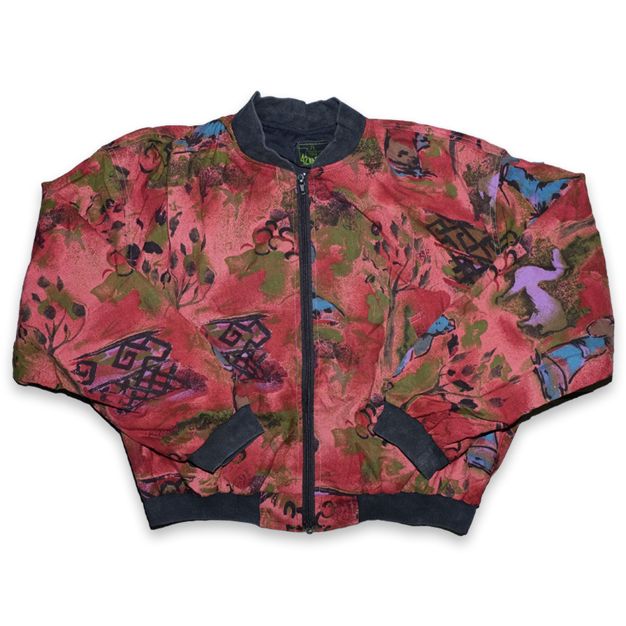 Vintage Women's Light Bomber Jacket Medium / Large - Double Double Vintage