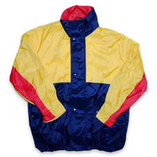 Vintage Color Blocking Rainjacket XLarge - Double Double Vintage