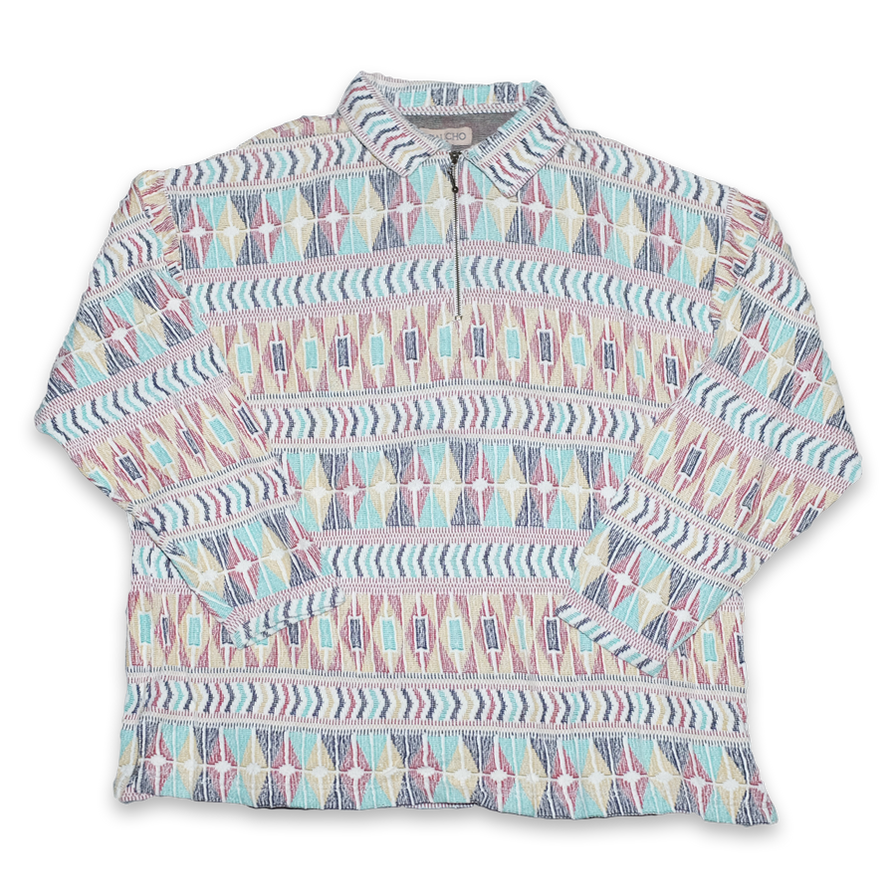 Vintage Q-Zip Sweater Large - Double Double Vintage