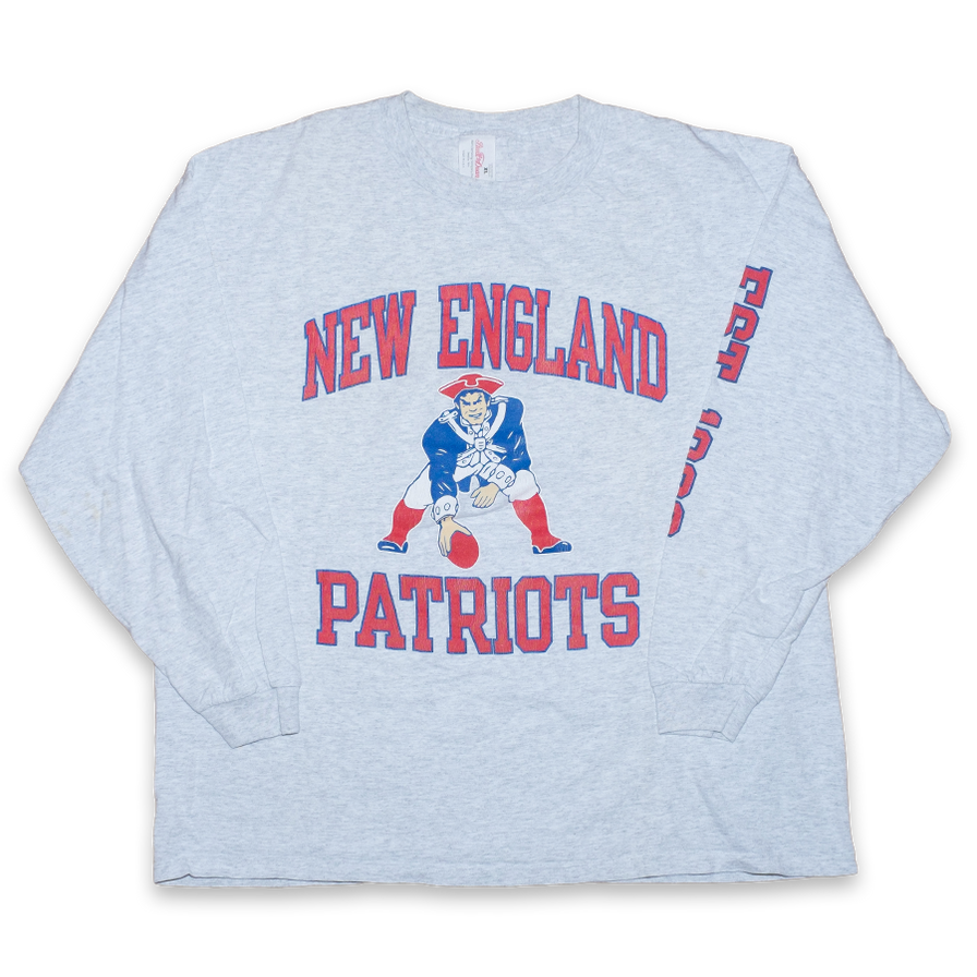 Vintage New England Patriots Longsleeve XLarge - Double Double Vintage
