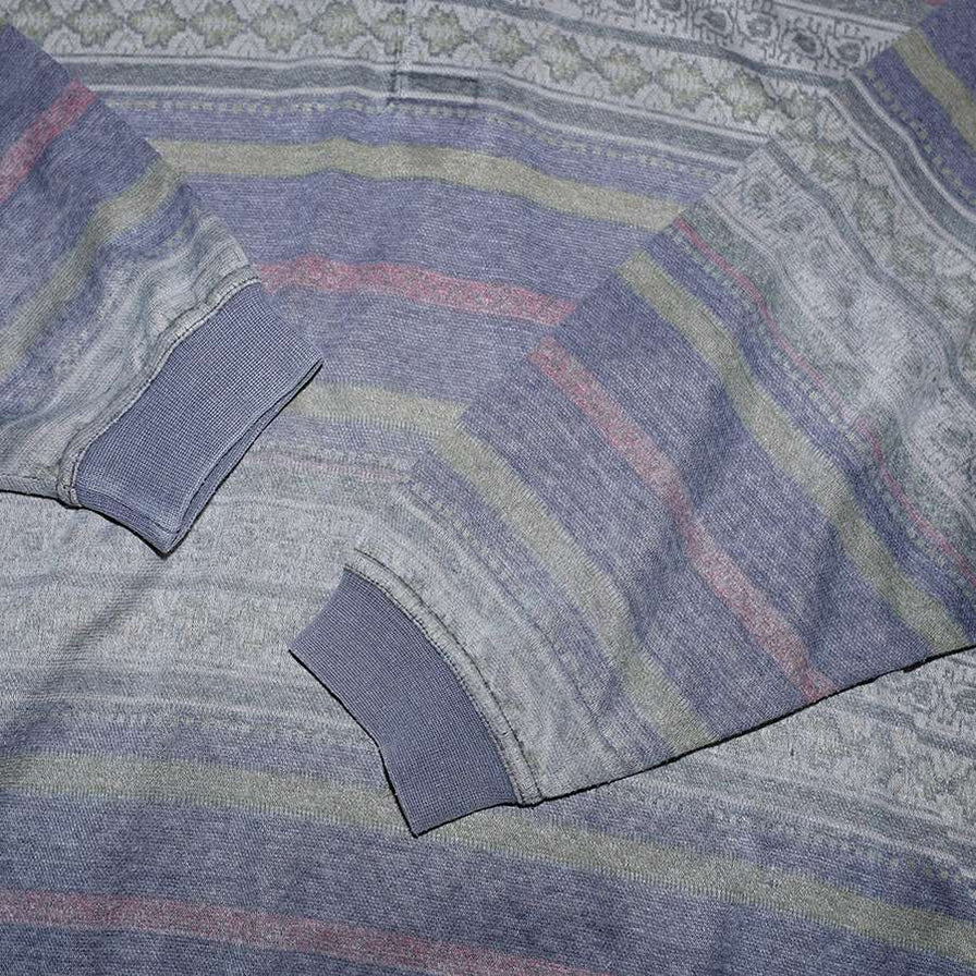 Vintage Striped Pattern Sweater XXL