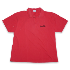 Vintage Coca Cola Polo Large - Double Double Vintage