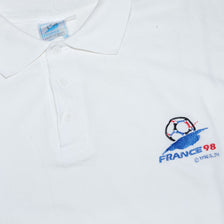 Vintage France World Cup 98 Polo XLarge - Double Double Vintage