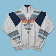 Vintage Q-Zip Sweater Large