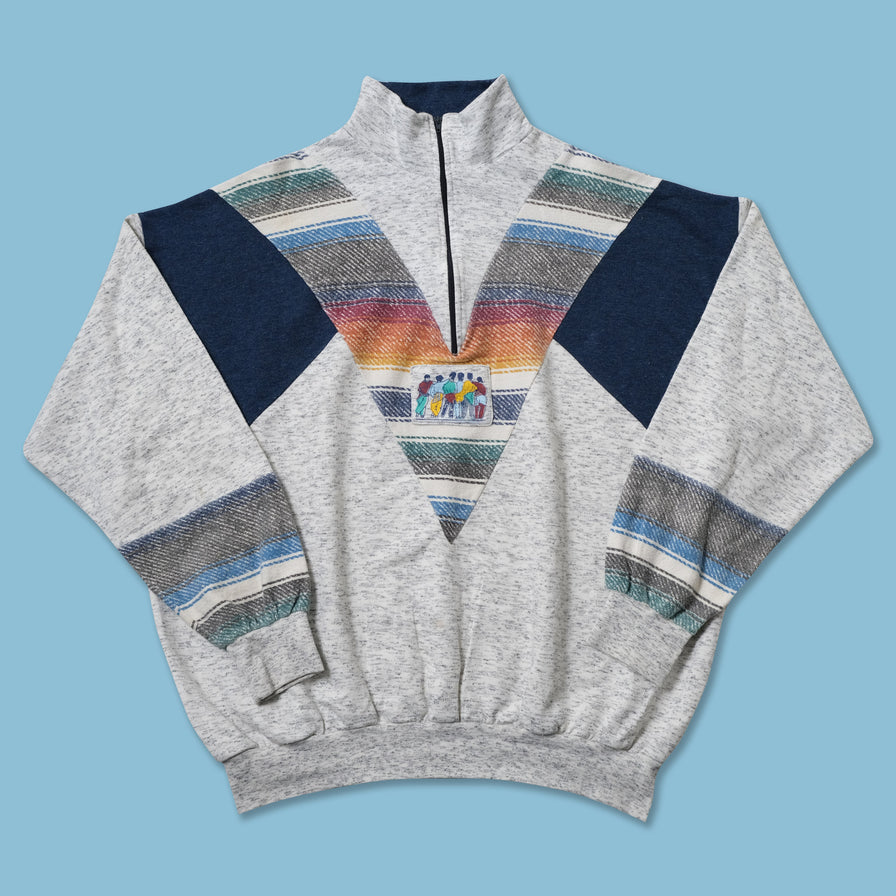 Vintage Q-Zip Sweater Large