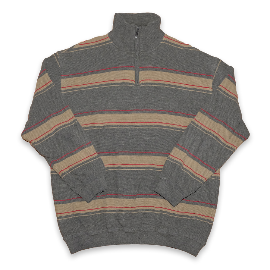 Vintage Q-Zip Sweater Large - Double Double Vintage