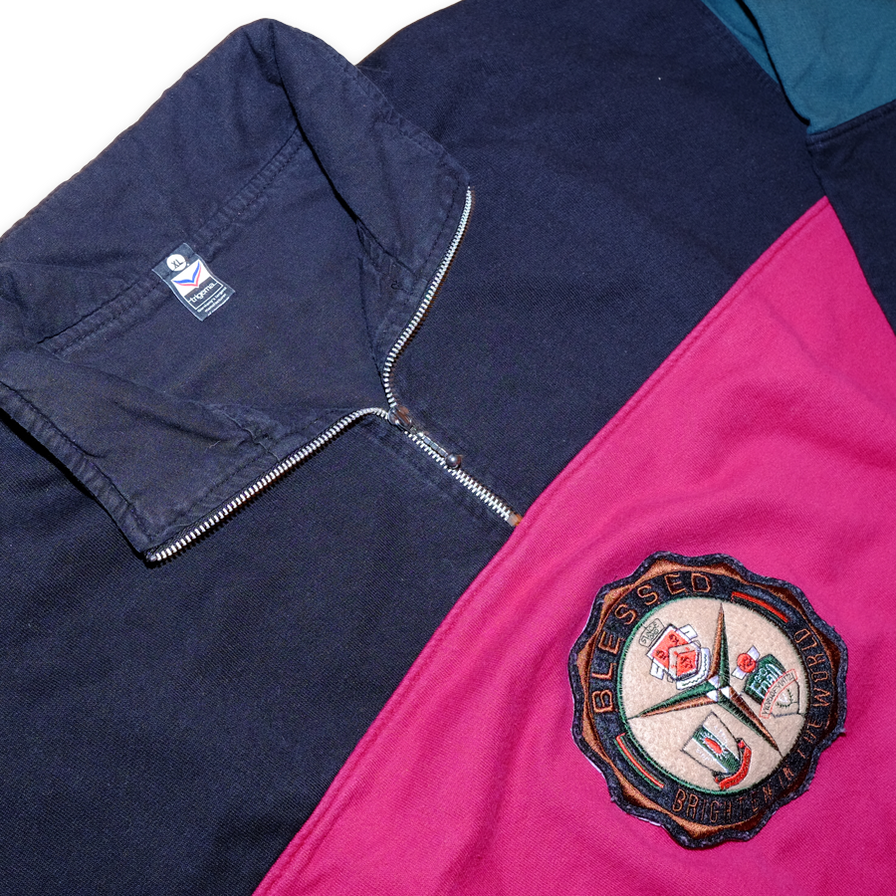 Vintage Logo Q-Zip XLarge - Double Double Vintage