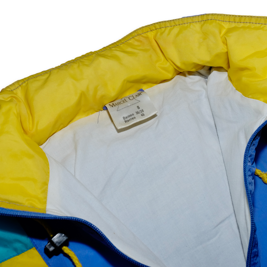 Color Blocking Rainjacket Large - Double Double Vintage