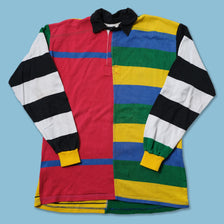 Vintage Multicolored Rugby Shirt Large / XLarge