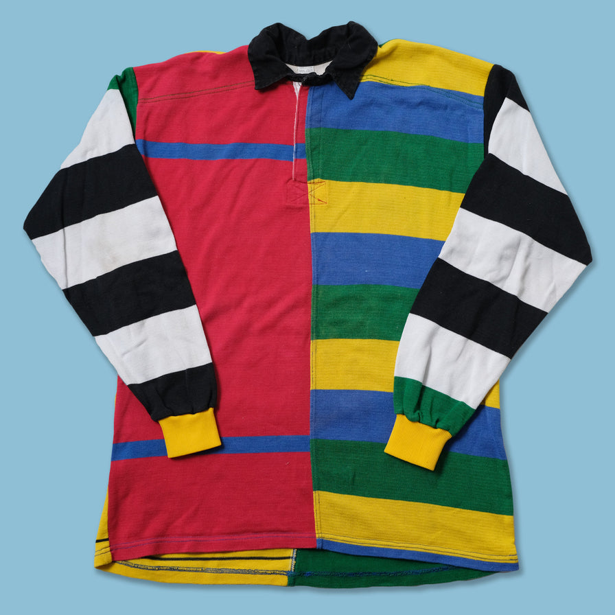 Vintage Multicolored Rugby Shirt Large / XLarge