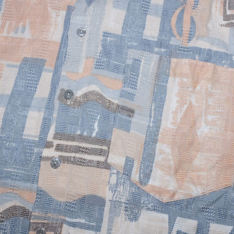 Vintage abstract Shirt Large - Double Double Vintage