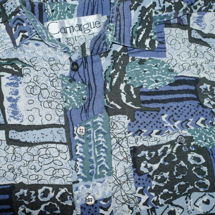 Vintage Abstract Shirt Medium / Large - Double Double Vintage