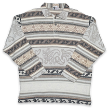 Vintage Pattern Long Polo Large - Double Double Vintage