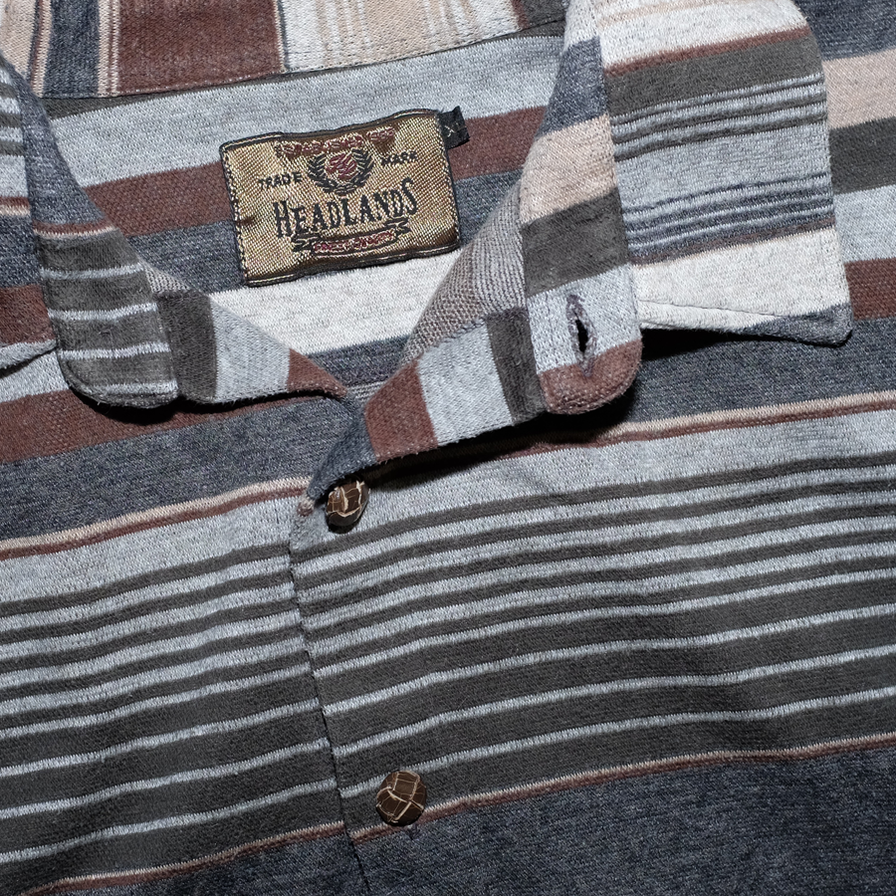 Vintage Striped Flannell Shirt XLarge - Double Double Vintage