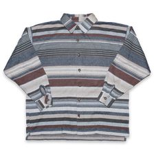 Vintage Striped Flannell Shirt XLarge - Double Double Vintage