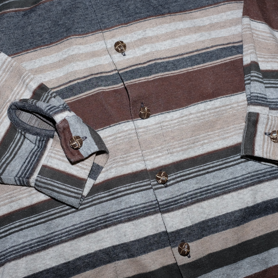 Vintage Striped Flannell Shirt XLarge - Double Double Vintage