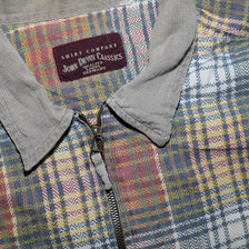 Vintage Pattern Zip Shirt XLarge - Double Double Vintage