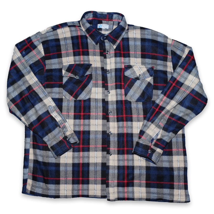 Vintage Flannell Shirt XLarge - Double Double Vintage