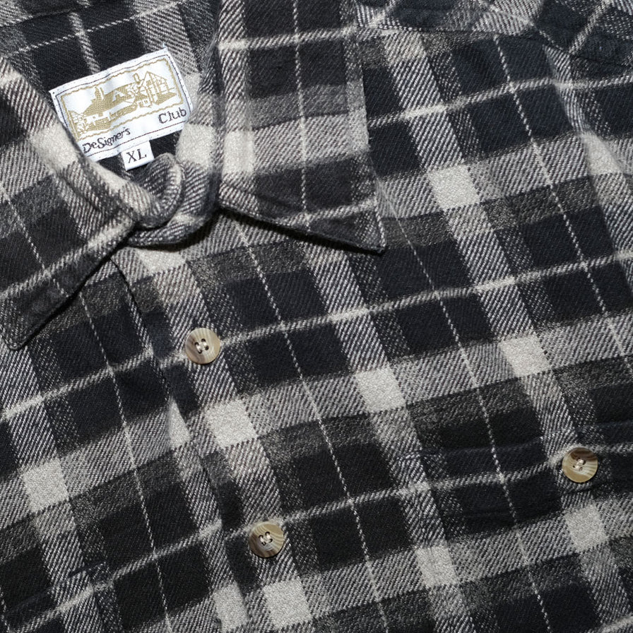 Vintage Flannell Shirt XLarge - Double Double Vintage