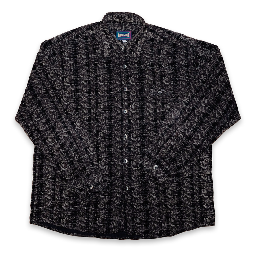 Vintage Abstract Shirt Large / XLarge - Double Double Vintage