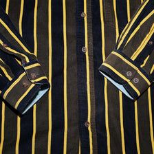 Vintage Corduroy Striped Shirt XLarge