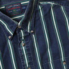 Vintage Vertical Striped Shirt Large / XLarge