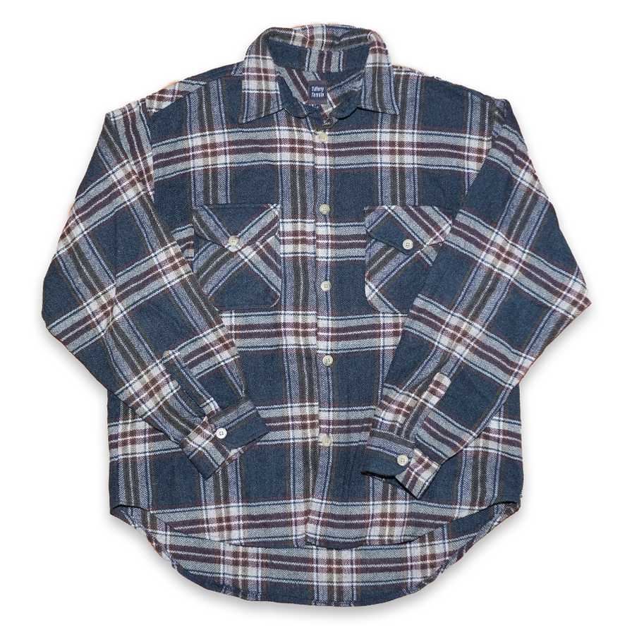 Vintage Flannel Shirt Large - Double Double Vintage