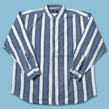 Vintage Vertical Striped Shirt XLarge