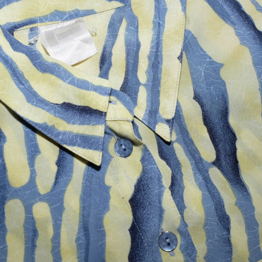 Vintage Women's Pattern Shirt Large - Double Double Vintage