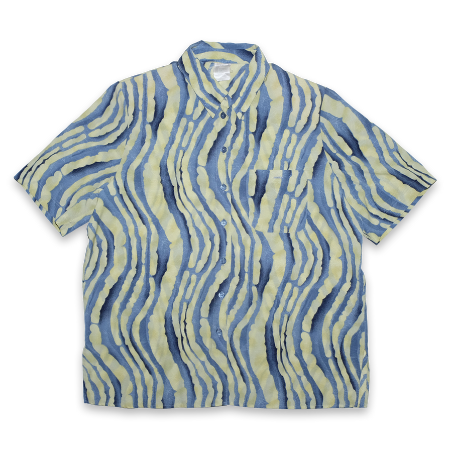 Vintage Women's Pattern Shirt Large - Double Double Vintage