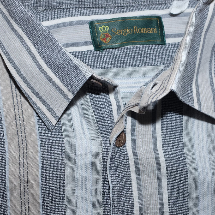 Vintage striped Shirt Medium / Large - Double Double Vintage