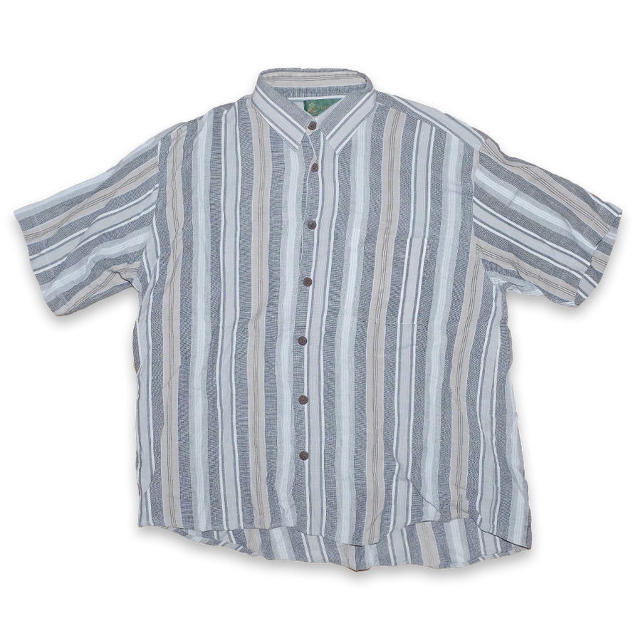 Vintage striped Shirt Medium / Large - Double Double Vintage