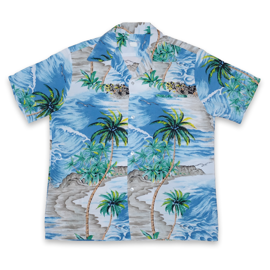 Vintage Aloha Shirt Large - Double Double Vintage